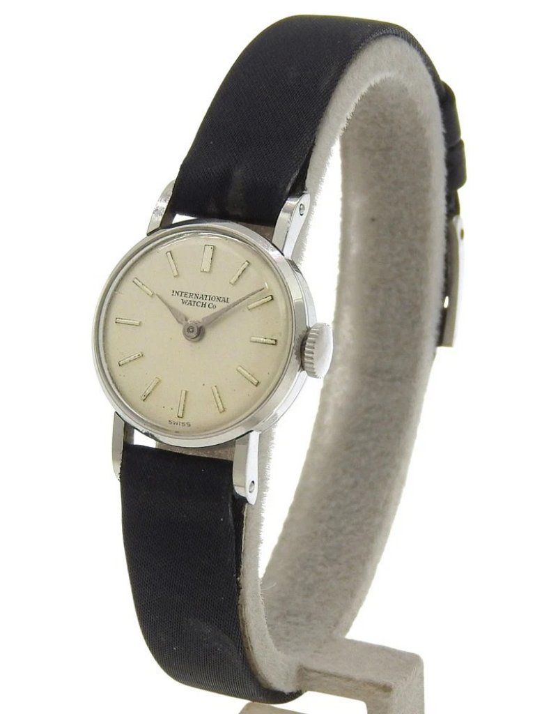 Iwc Watches Silverdial Stainless Steel Hand Winding Analog Display Women